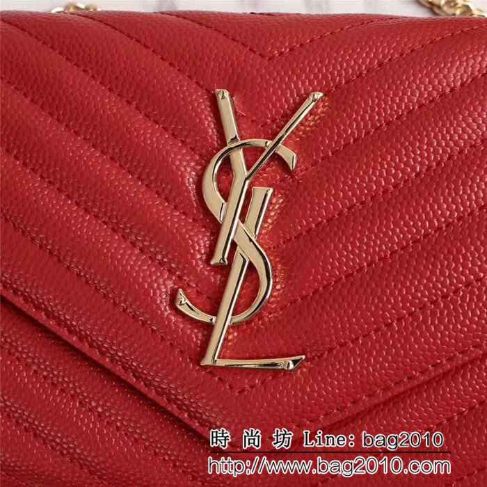 YSL聖羅蘭 火爆熱銷多功能款 球紋肩背鏈條包 可當手抓包 26593 YAS1035